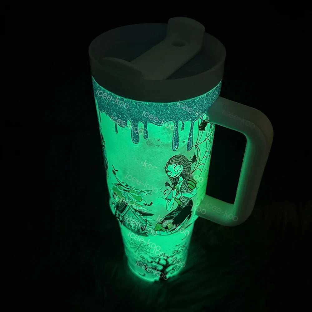 Spooky Romance 40oz Insulated Tumbler - Limited Edition Halloween Collection