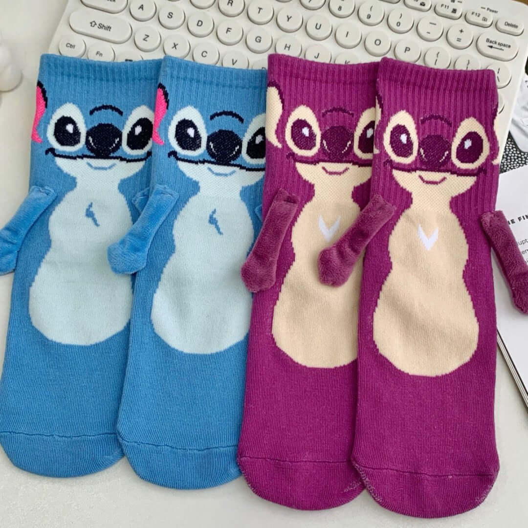 Funny socks with magnet